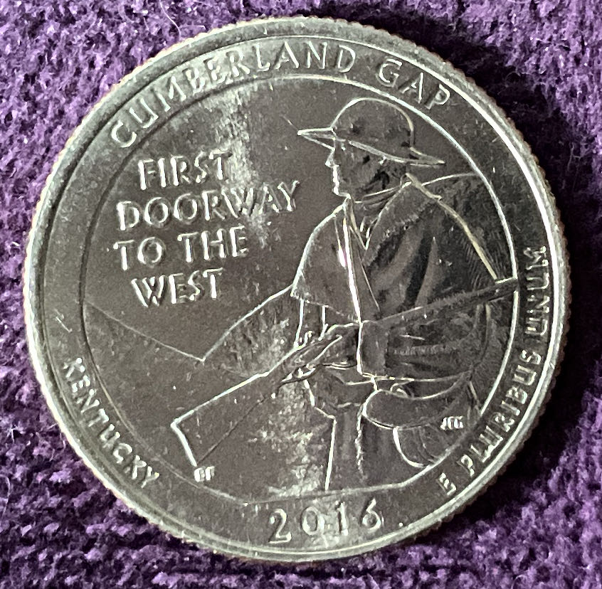 Quarter Cumberland Gap 2016 D 5  coin collectible - Main Image 6