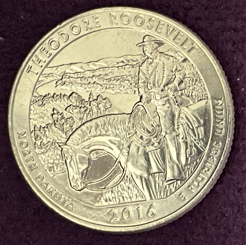 Quarter Theodore Roosevelt 2016 D 1  coin collectible - Main Image 4