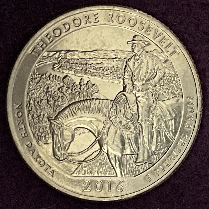 Quarter Theodore Roosevelt 2016 D 3  coin collectible - Main Image 4