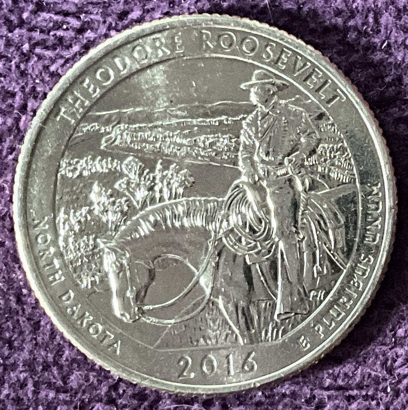 Quarter Theodore Roosevelt 2016 D 3  coin collectible - Main Image 6