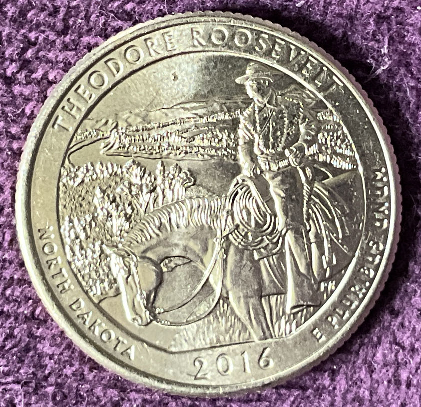 Quarter Theodore Roosevelt 2016 D 4  coin collectible - Main Image 2