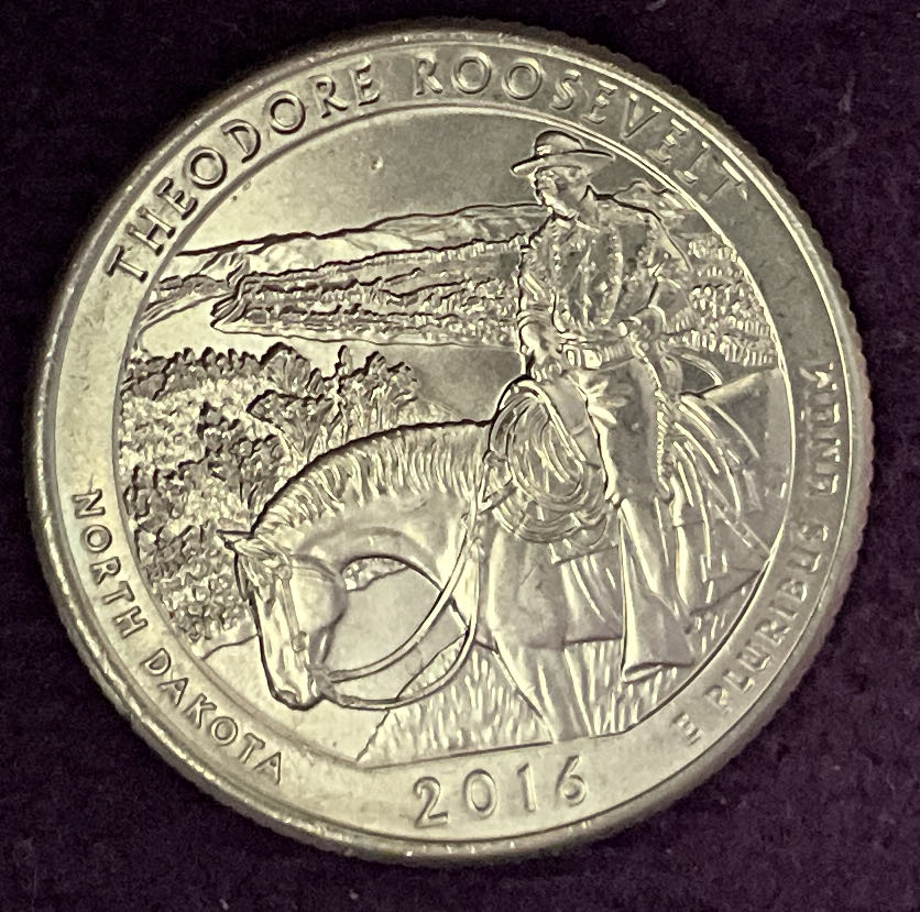 Quarter Theodore Roosevelt 2016 D 4  coin collectible - Main Image 4