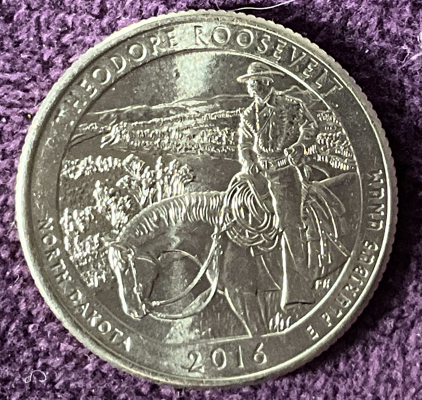 Quarter Theodore Roosevelt 2016 D 4  coin collectible - Main Image 6