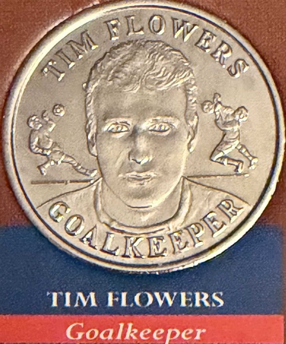 1995 Welsh Dragon Piedfort £1