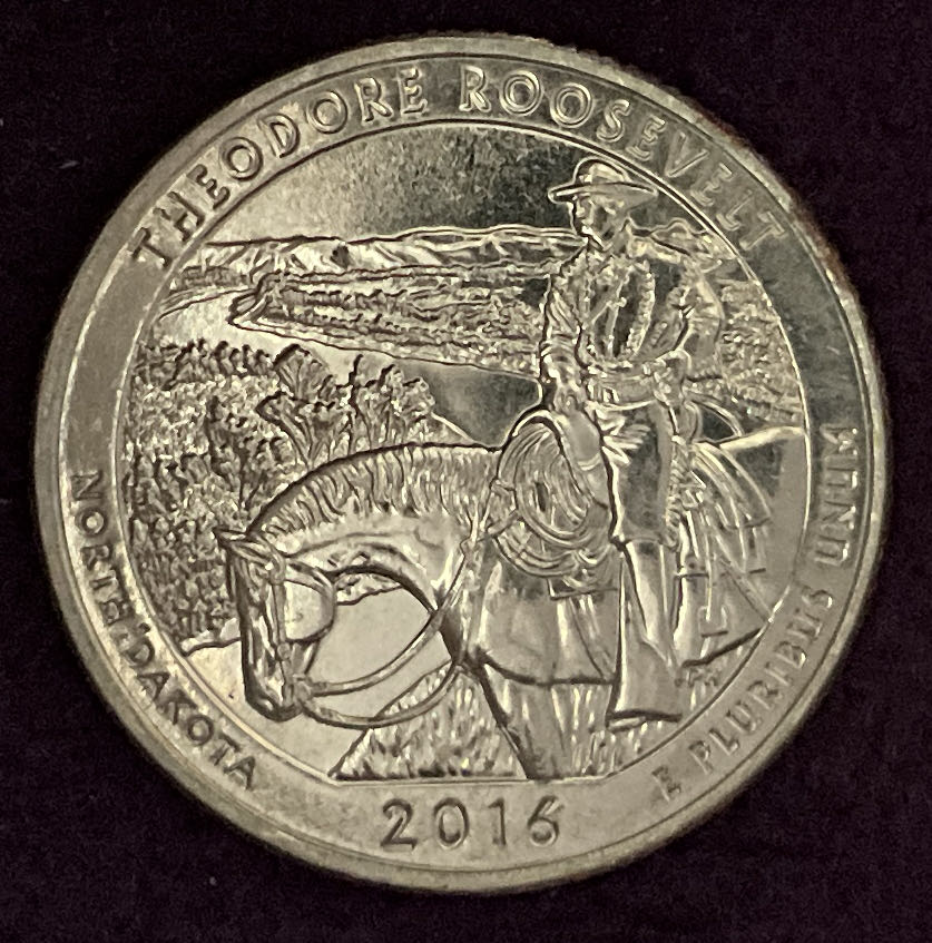 Quarter Theodore Roosevelt 2016 D 5  coin collectible - Main Image 4