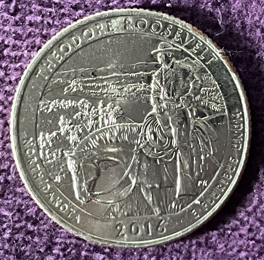 Quarter Theodore Roosevelt 2016 D 5  coin collectible - Main Image 6
