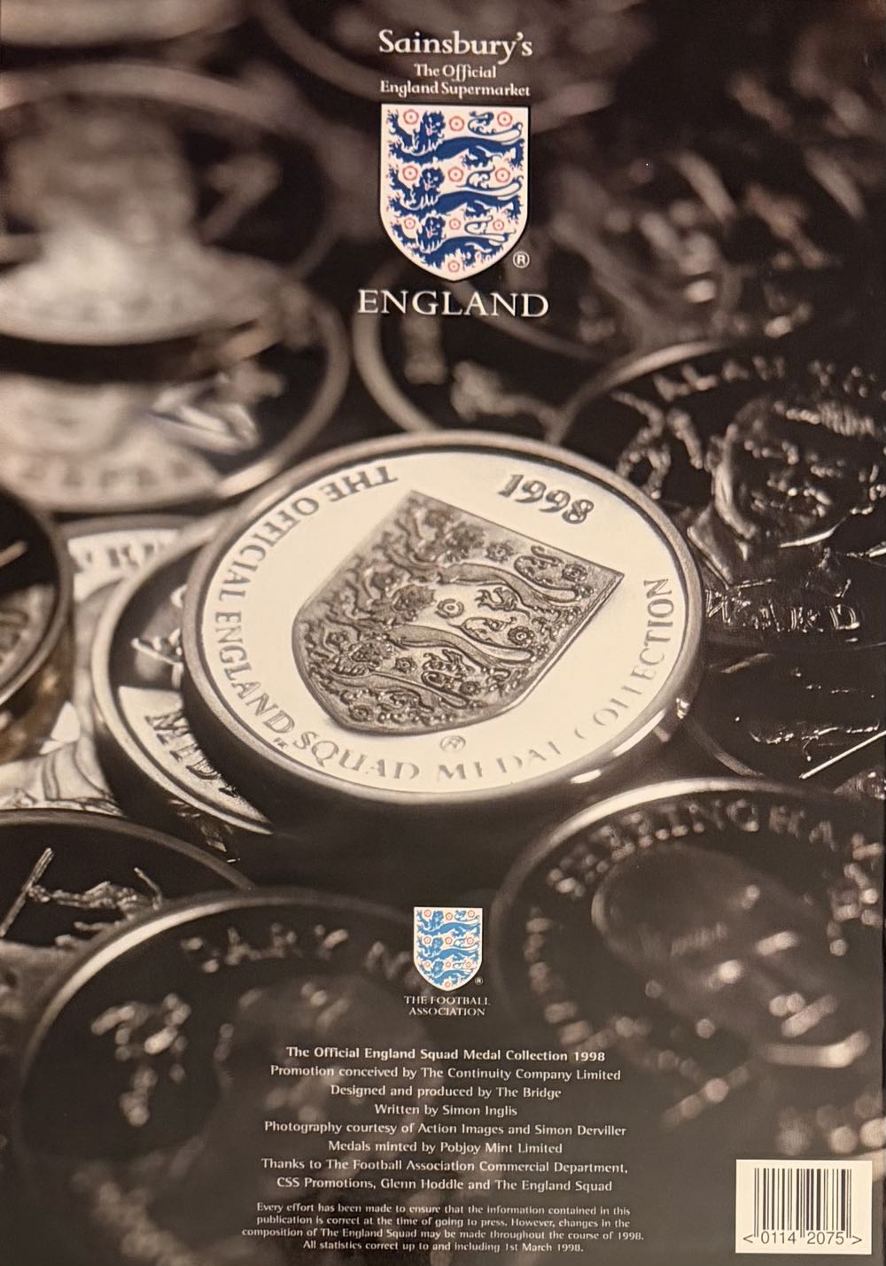 Andy Hinchcliffe Medal  coin collectible - Main Image 4