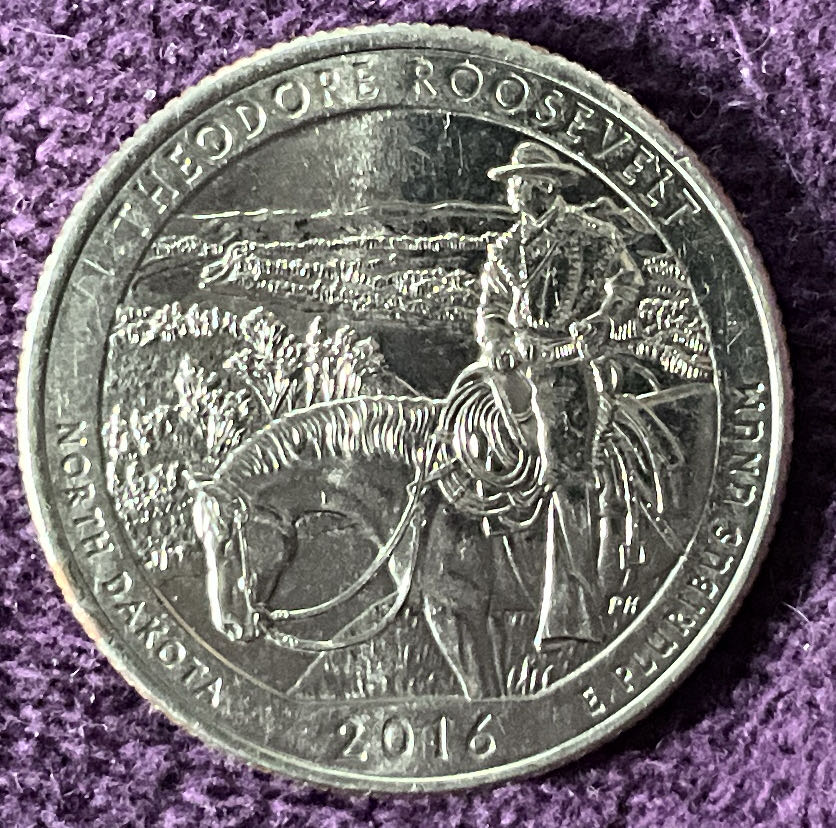 Quarter Theodore Roosevelt 2016 D 8  coin collectible - Main Image 6