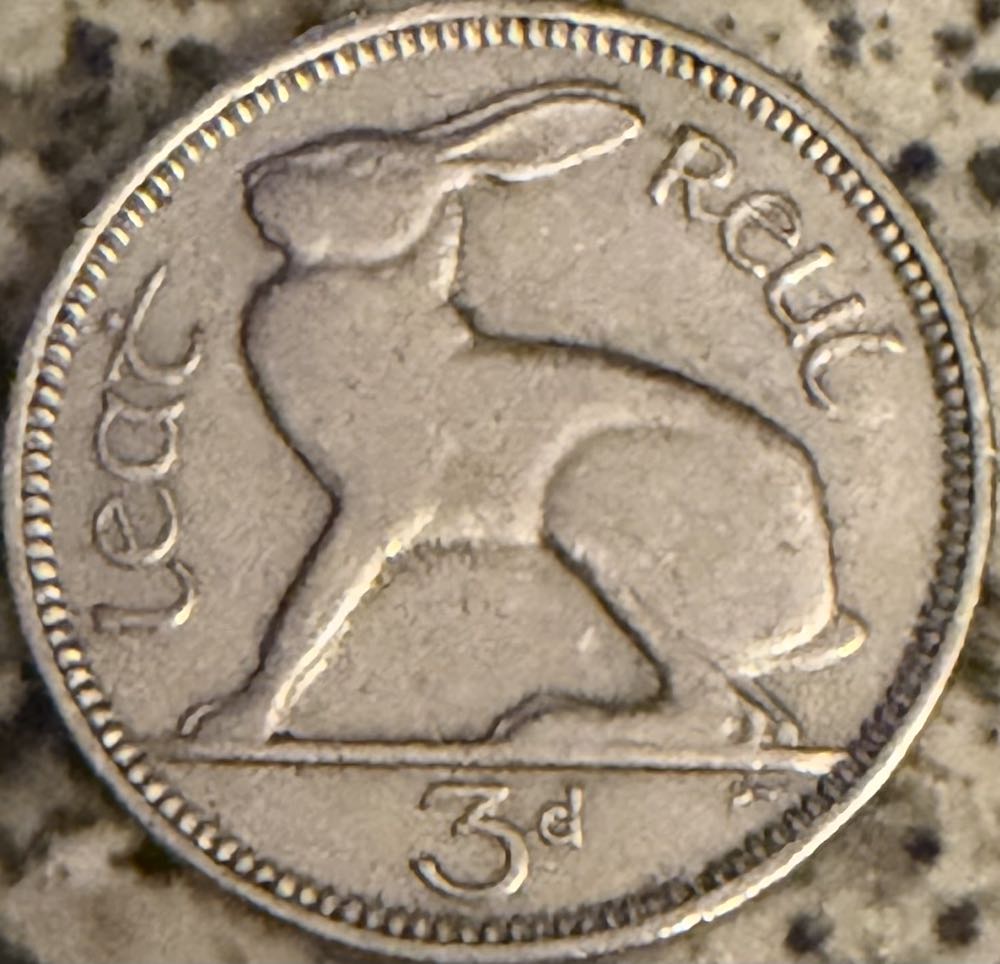 1956 Ireland 3d  coin collectible - Main Image 2