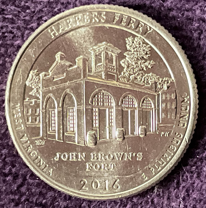 Quarter Harpers Ferry 2016 D 2  coin collectible - Main Image 6