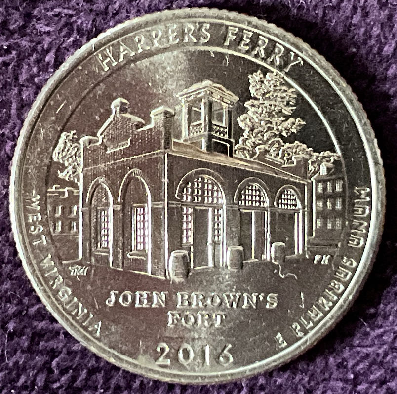 Quarter Harpers Ferry 2016 D 3  coin collectible - Main Image 6