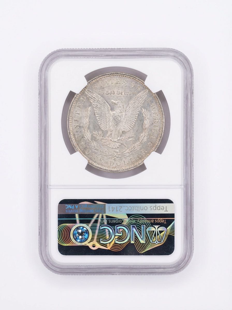 1896 Morgan Silver Dollar  coin collectible - Main Image 2