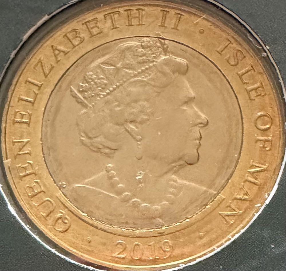 2019 Steve Hislop 11 TT Wins £2  coin collectible - Main Image 2