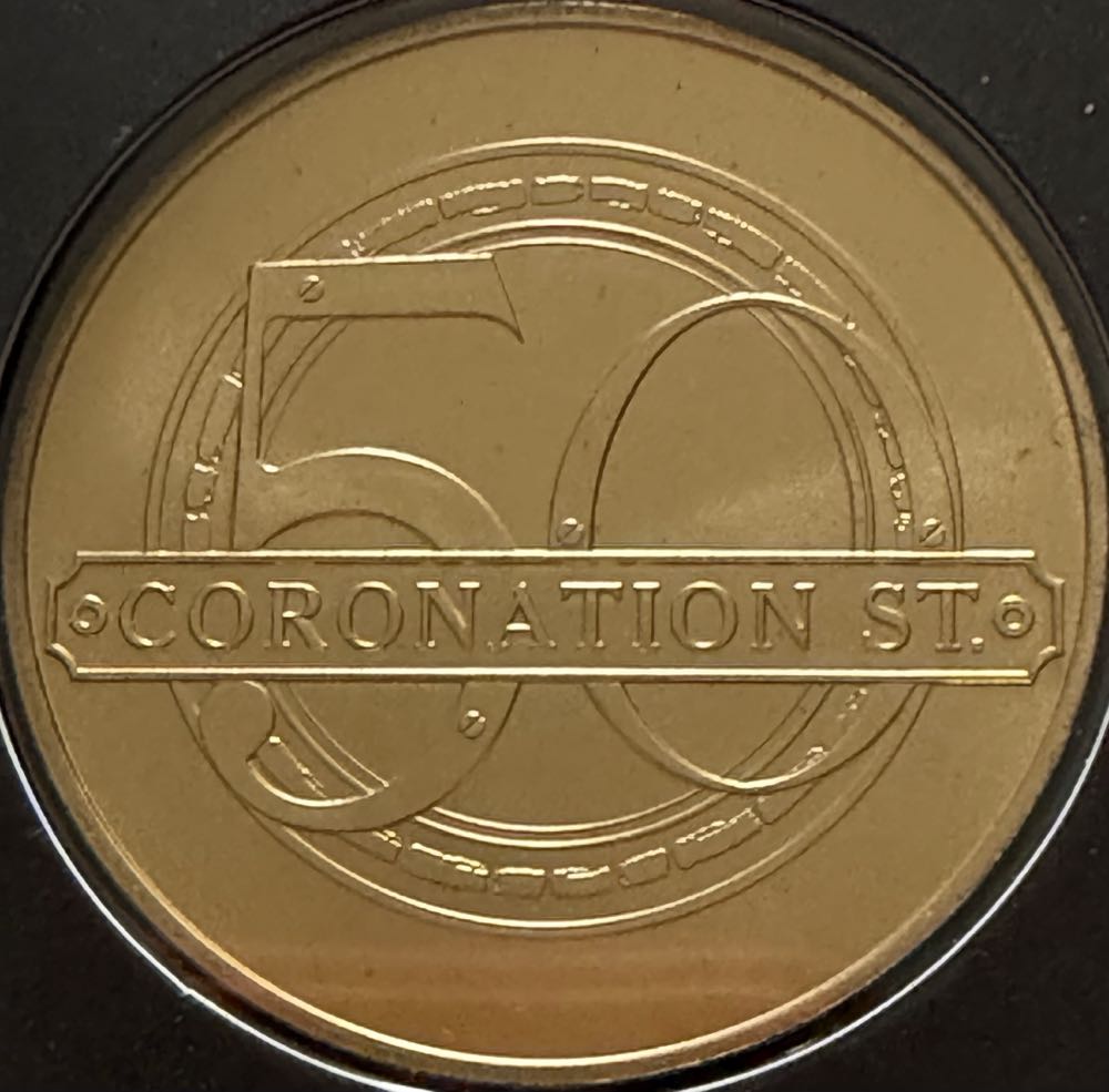 2010 Coronation Street 50th Medal  coin collectible - Main Image 2