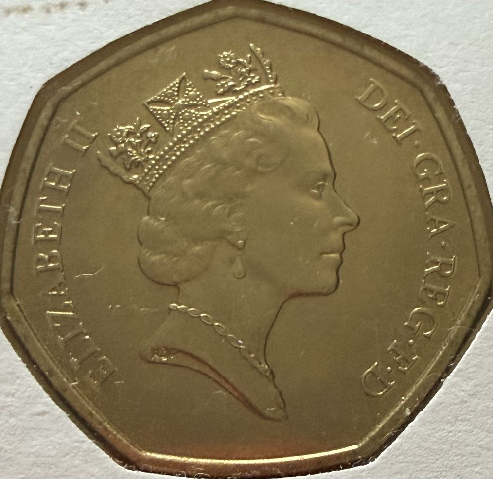 1992 Presidency Of Europe 50p FDC  coin collectible - Main Image 2