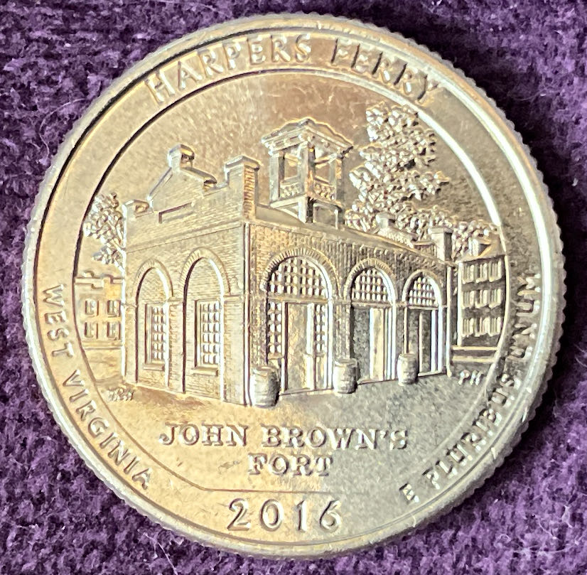 Quarter Harpers Ferry 2016 D 4  coin collectible - Main Image 2