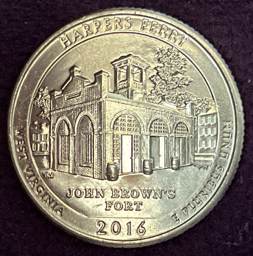 Quarter Harpers Ferry 2016 D 4  coin collectible - Main Image 4