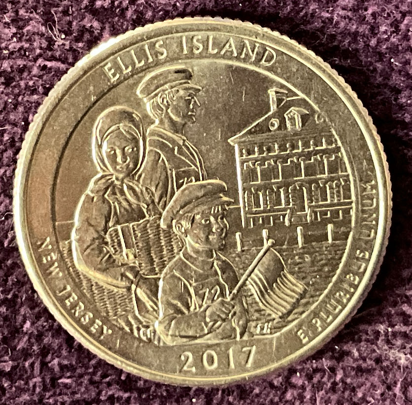 Quarter Ellis Island 2017 D 1  coin collectible - Main Image 6