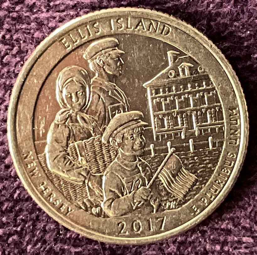 Quarter Ellis Island 2017 D 2  coin collectible - Main Image 6