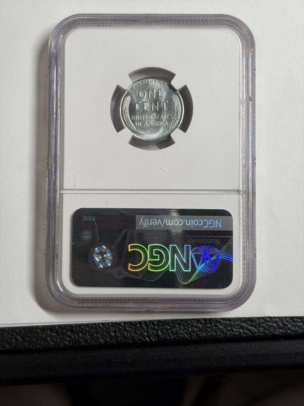 1943-s 1c MS 67+. Lincoln Wheat Cent (Steel Cent)  coin collectible - Main Image 2