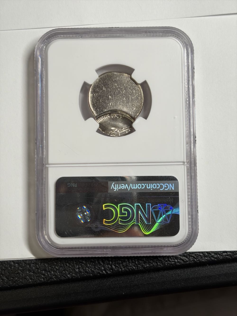 Jefferson Nickel Mint Error (Struck 70% Off Center) NGC MS 67  coin collectible [Barcode 8483903005] - Main Image 2