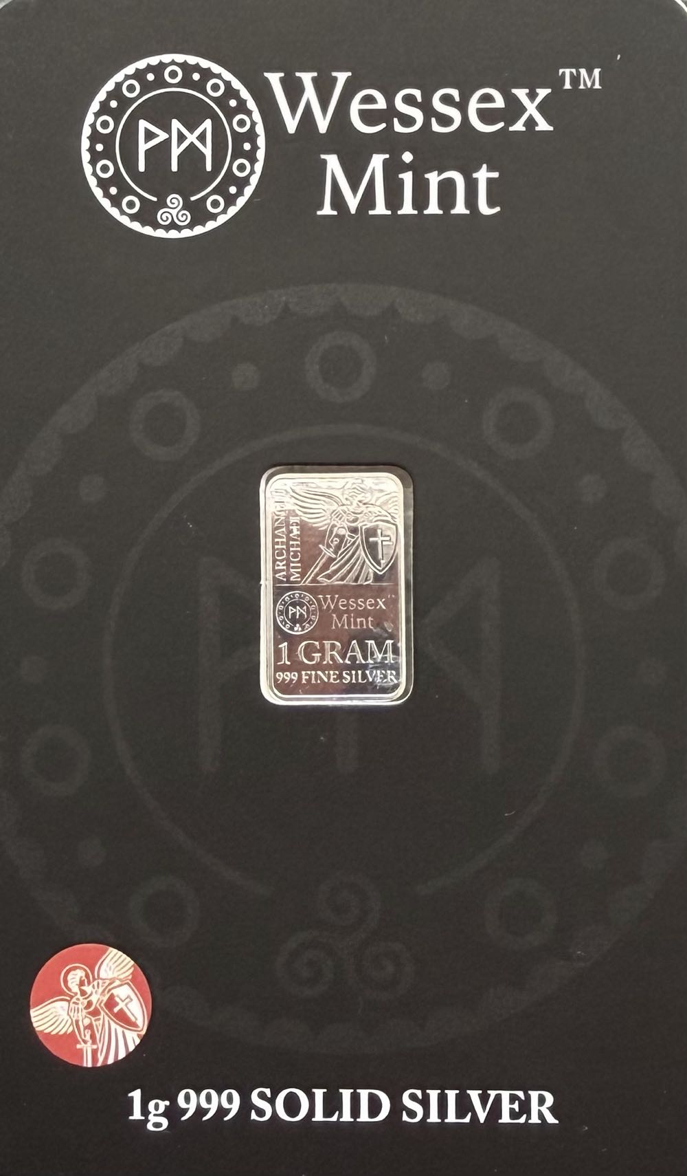 Dwight D Eisenhower Silver Miniature