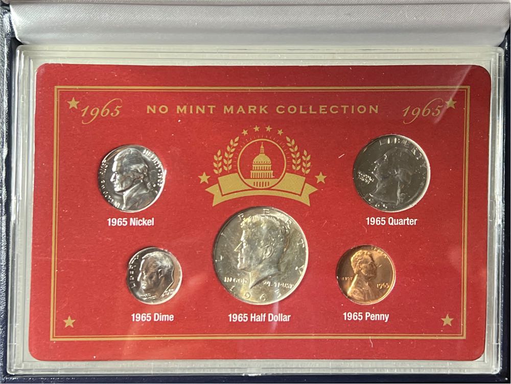 1965 No Mint Mark Collection  coin collectible - Main Image 2