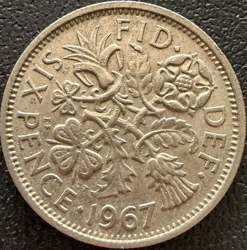 1982 Tudor Rose Piedfort 20p