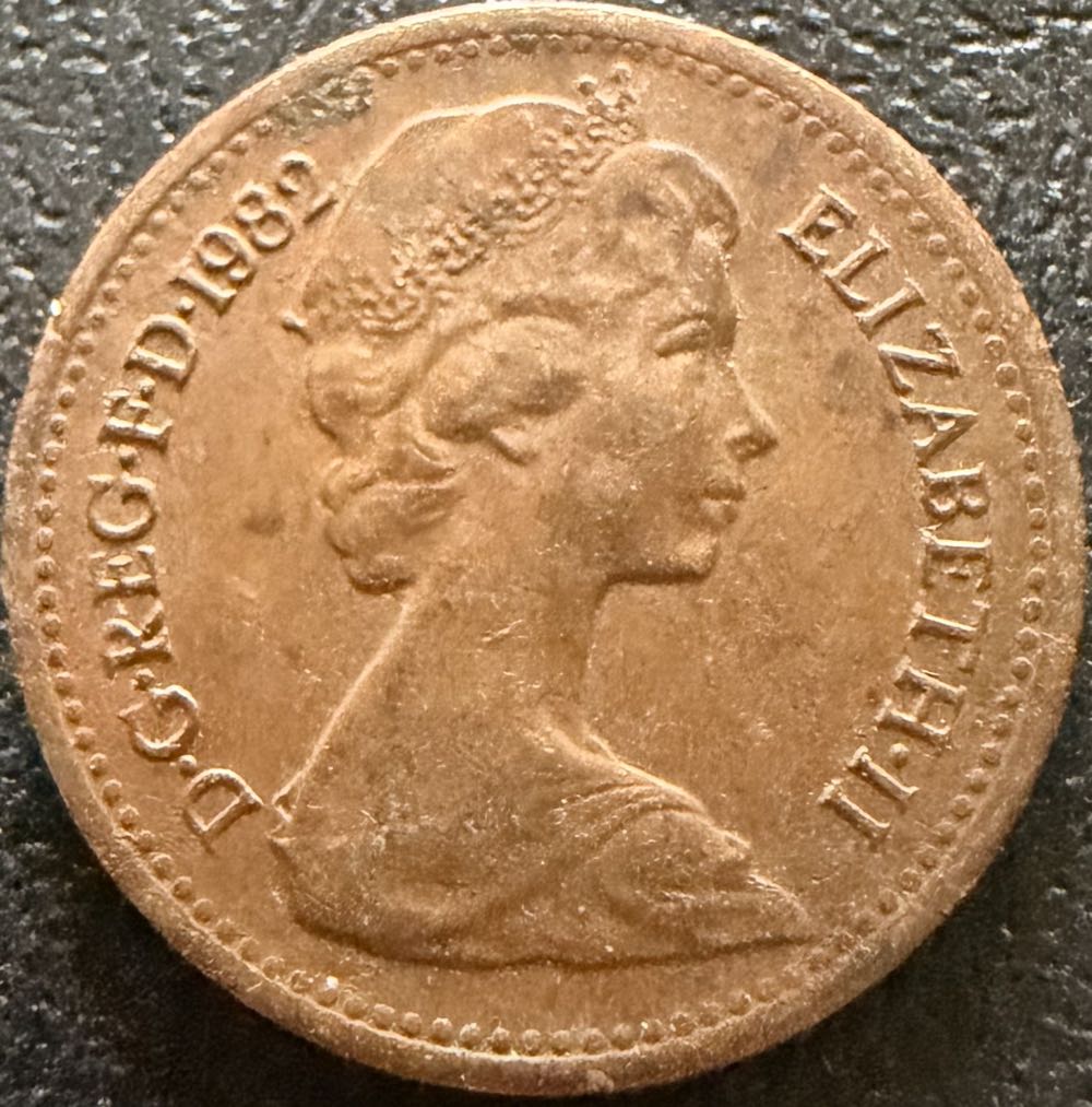 1964 Elizabeth II Half Crown