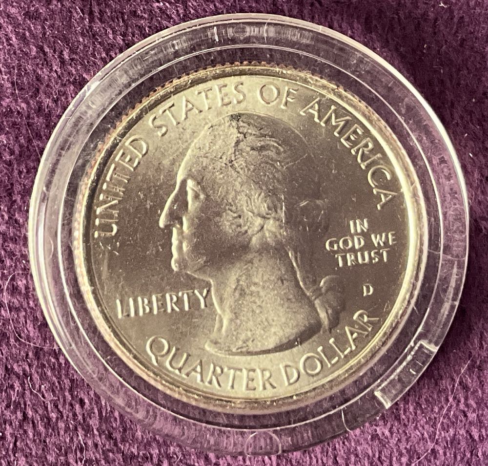 2007 Montana State Quarter Gold P