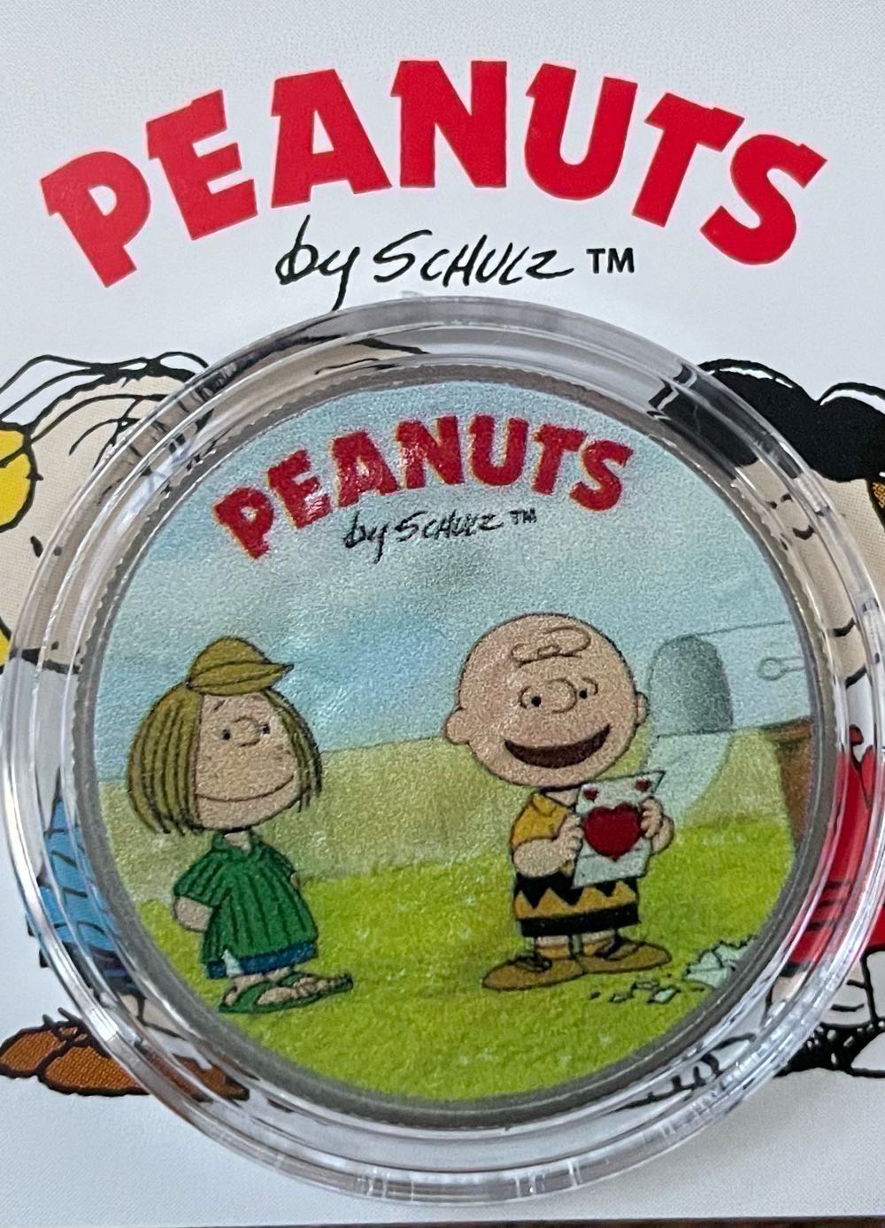 Half Dollar: Peanuts Patty Valentine