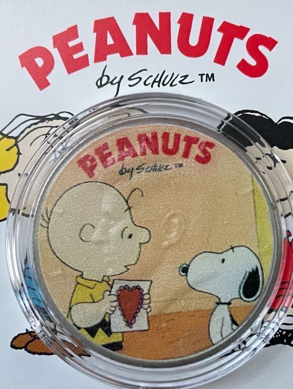 Half Dollar: Peanuts Snoopy Valentine