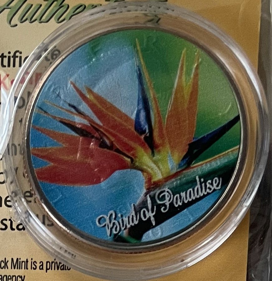 Half Dollar: Flower Bird of Paradise