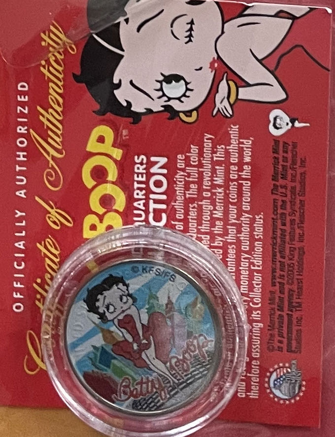 Statehood Quarter: Betty Boop City