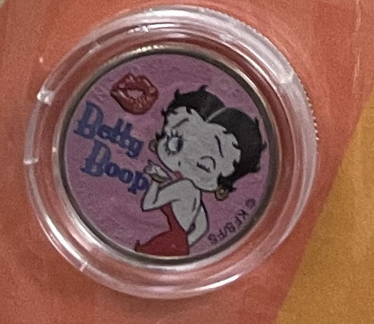Statehood Quarter: Betty Boop Pink