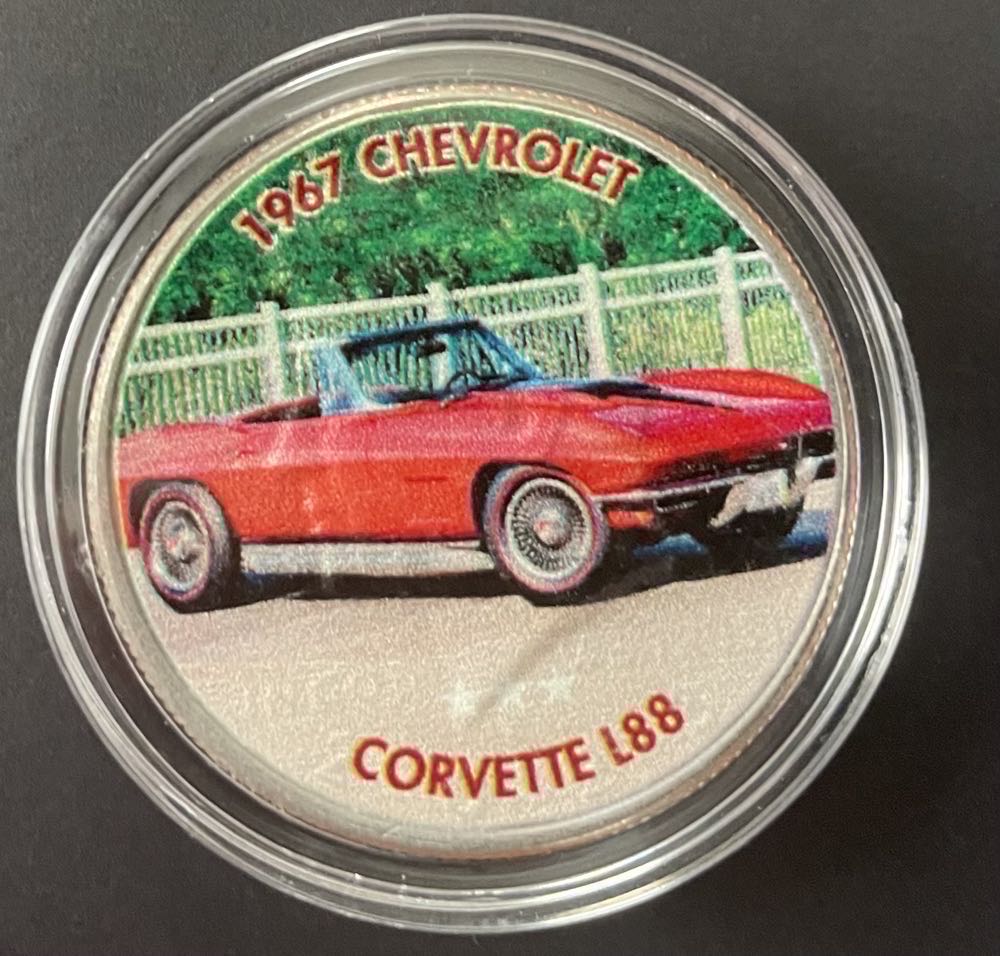 Half Dollar: Muscle Car Corvette LL8
