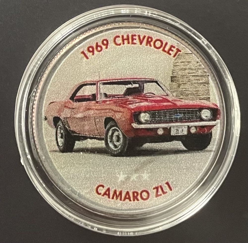 Half Dollar: Muscle Car Camaro ZL 1