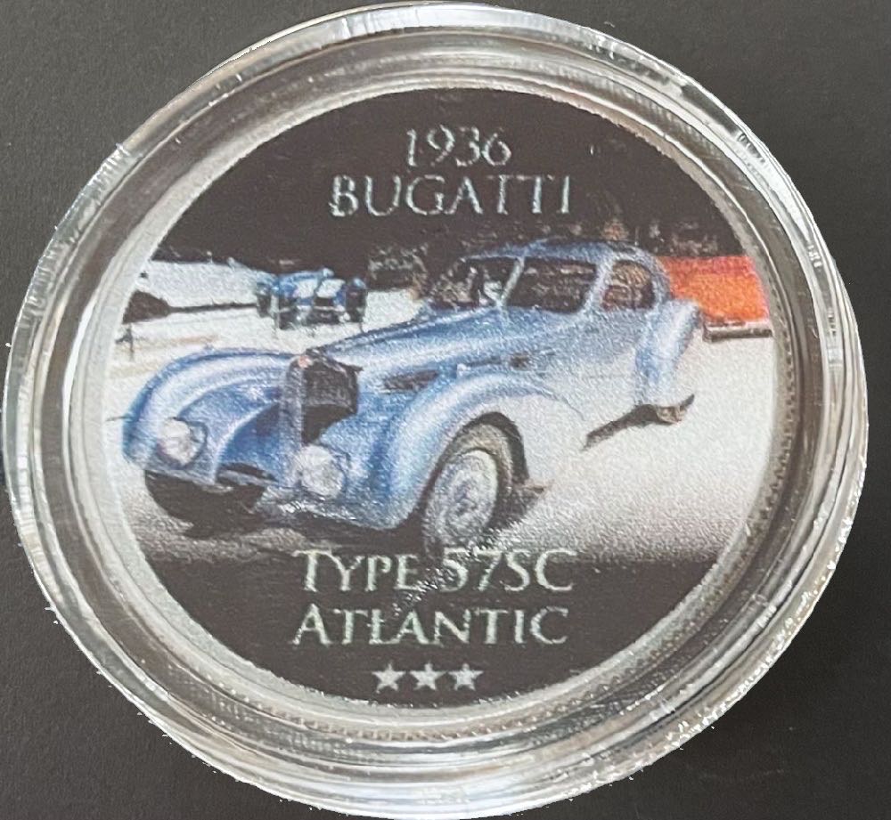 Half Dollar: Bugatti 1936