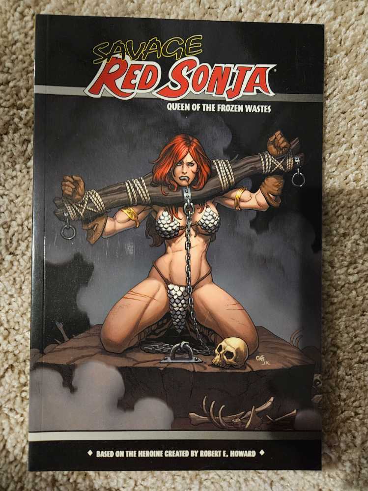 Red Sonja: Savage Red Sonja Queen Of The Frozen Wastes - Dynamite Entertainement (1) comic book collectible [Barcode 978193330538751499] - Main Image 2