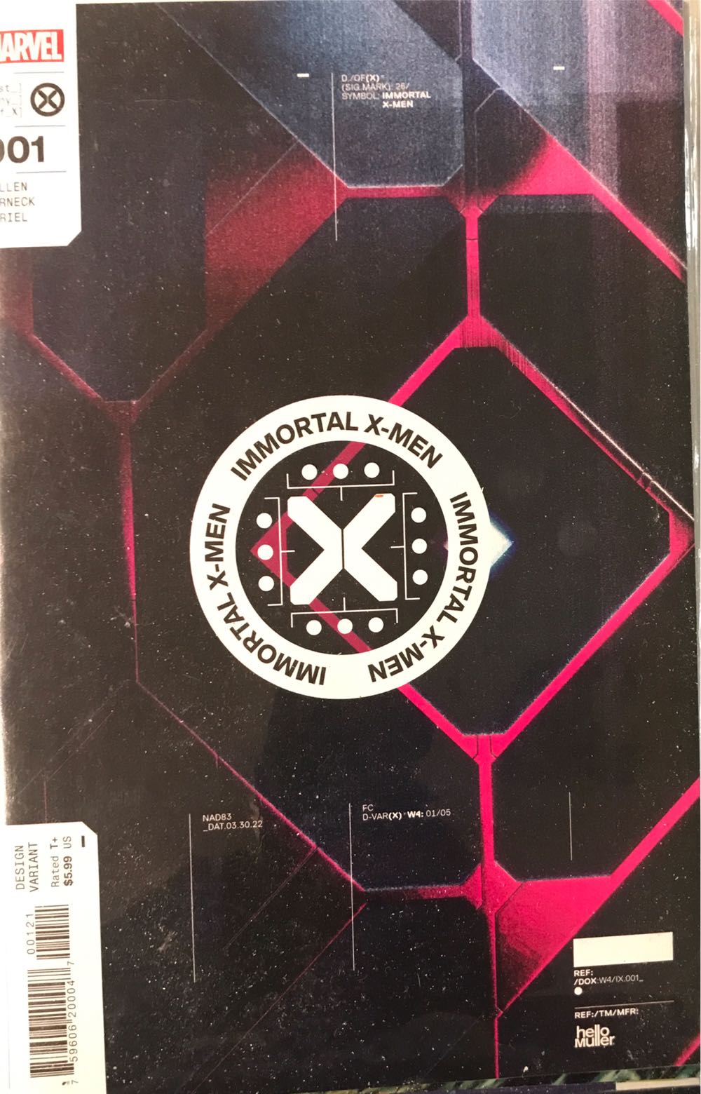 Immortal X-Men #1 - Marvel Comics (1 - May 2022) comic book collectible [Barcode 75960620004700111] - Main Image 4
