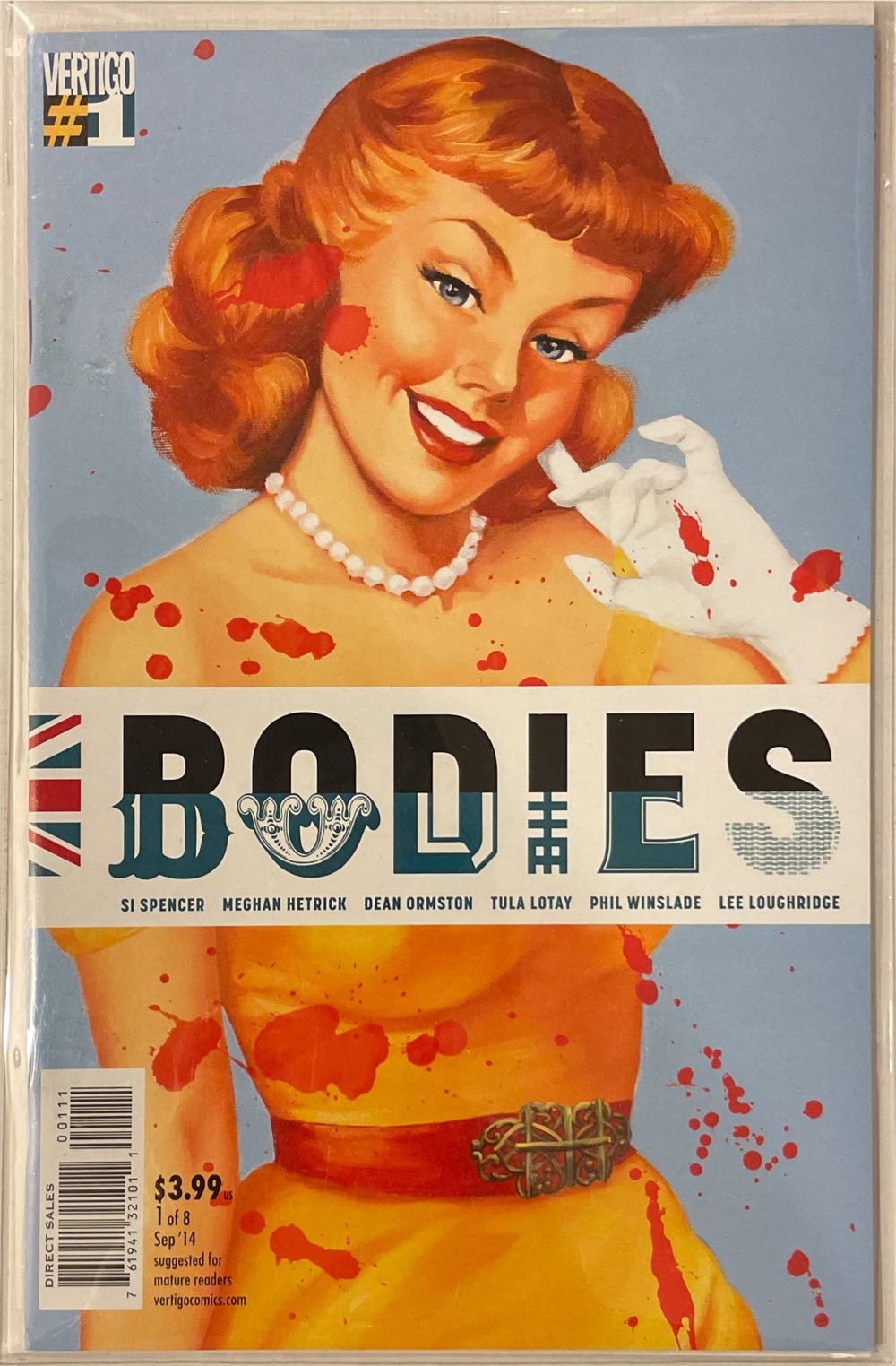 Bodies - Vertigo (1 - Sep 2014) comic book collectible [Barcode 76194132101100111] - Main Image 1