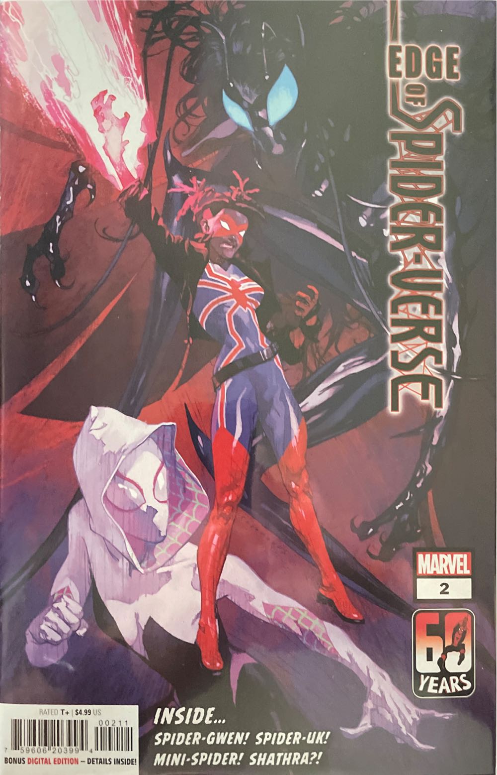 Edge Of Spider-Verse - Marvel Comcs (2 - Oct 2022) comic book collectible [Barcode 75960620399400211] - Main Image 1