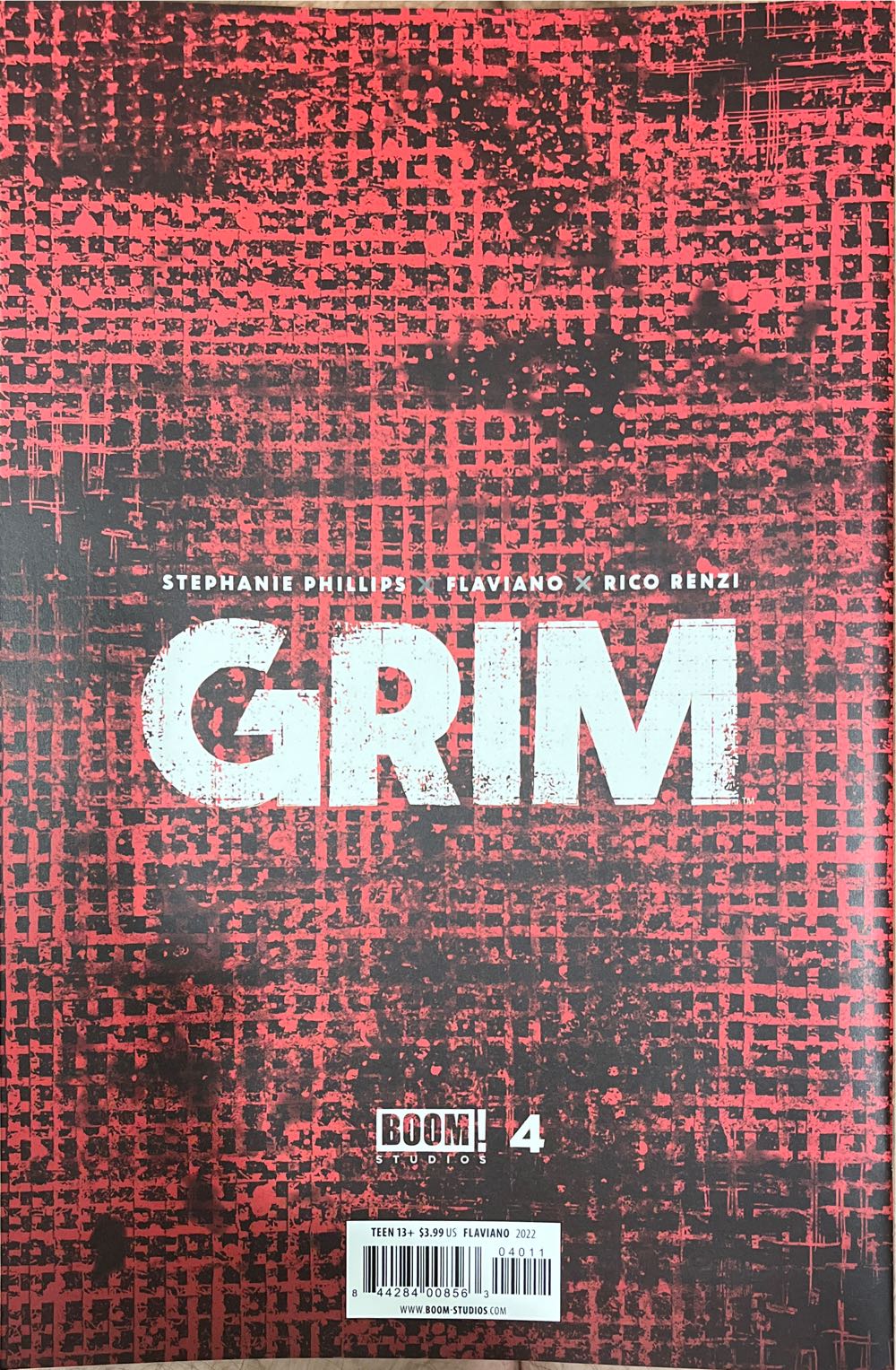 Grim - Boom Studios (4 - Sep 2022) comic book collectible [Barcode 84428400856304011] - Main Image 2