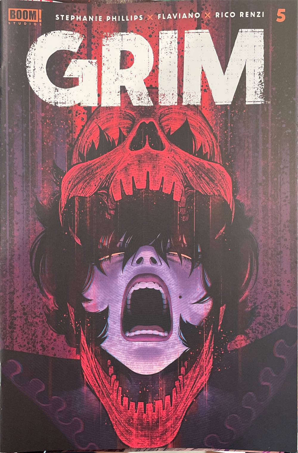Grim - Boom! Studios (5 - Sep 2022) comic book collectible [Barcode 84428400856305011] - Main Image 1