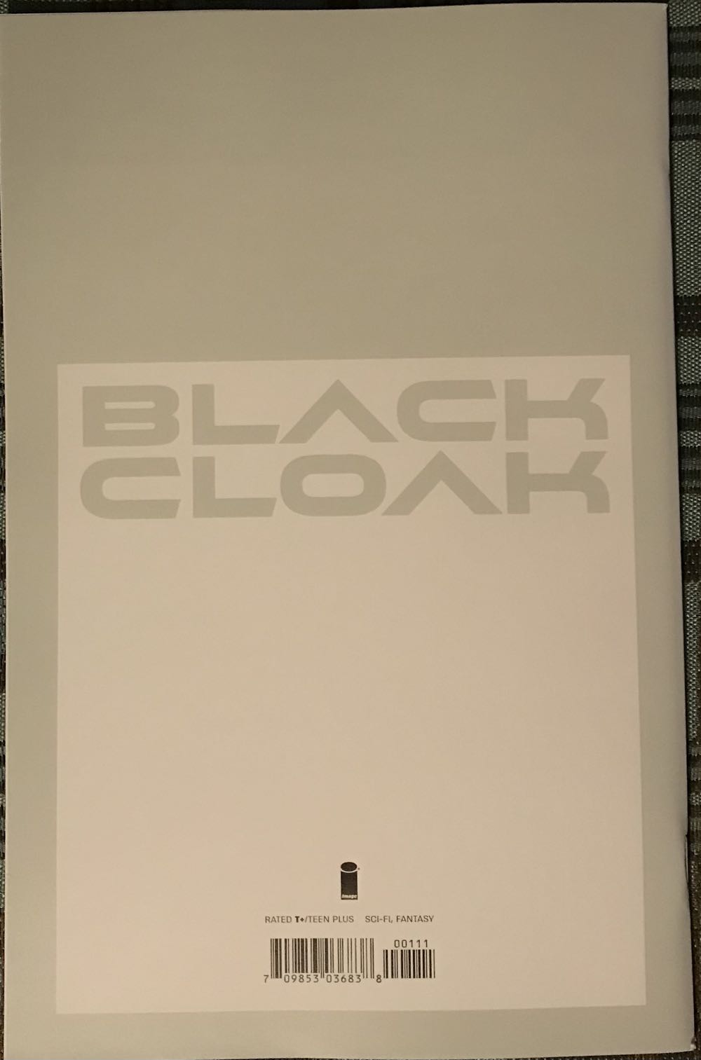 Black Cloak - Image Comics (1 - Jan 2023) comic book collectible [Barcode 70985303683800111] - Main Image 2