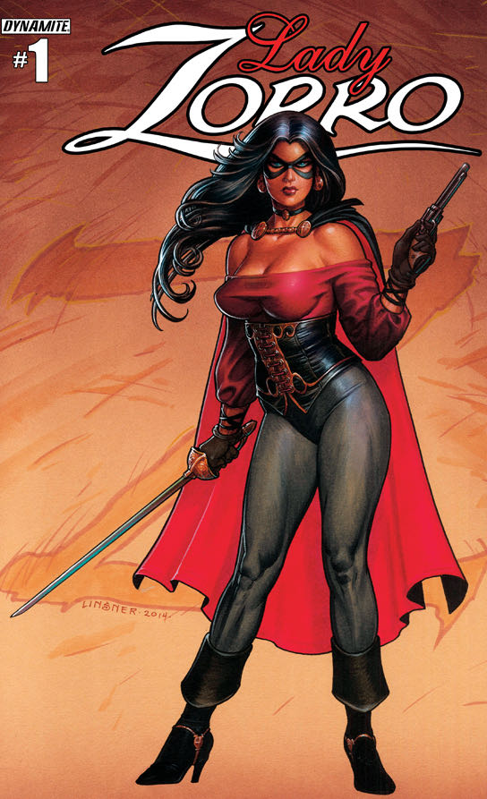 Lady Zorro #2 Main Cover G Mart Comics  (20) comic book collectible [Barcode 72513021689202011] - Main Image 3