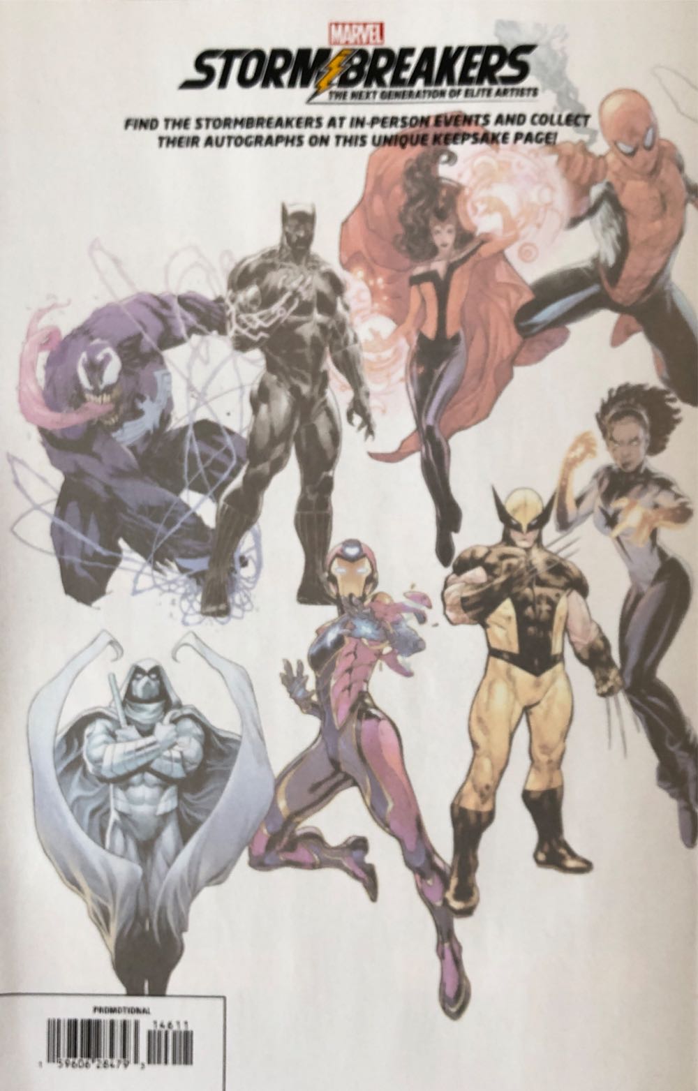 StormBreakers Sketchbook (2023) - Marvel (1 - Apr 2023) comic book collectible [Barcode 15960628479314611] - Main Image 4