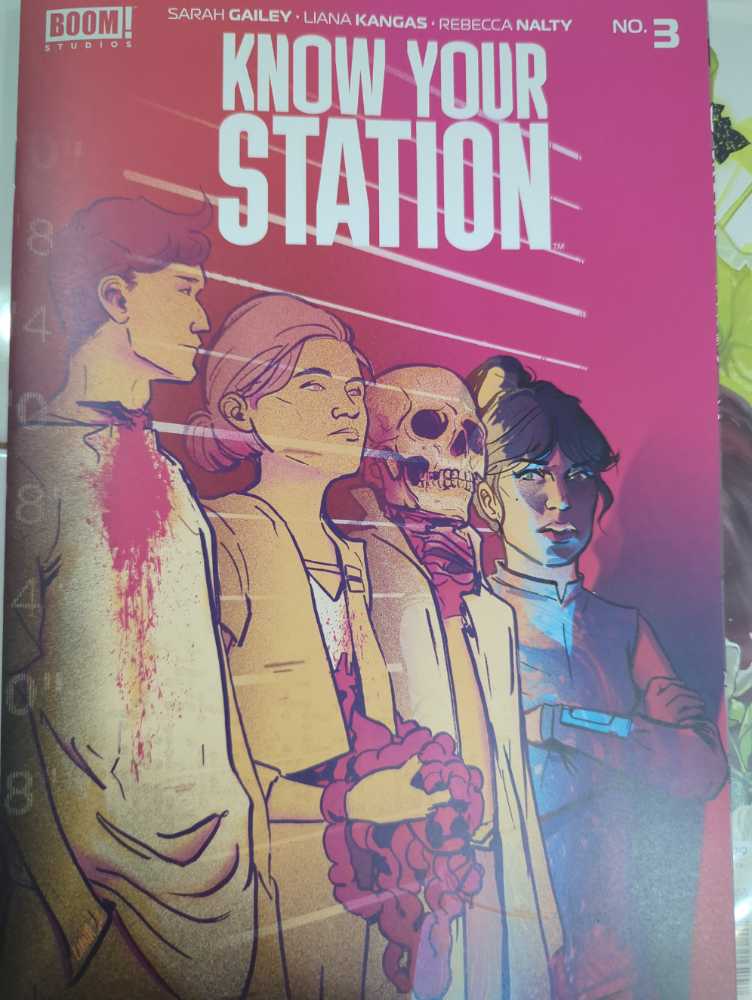 Know Your Station - BOOM!studios (3) comic book collectible [Barcode 84428400905803011] - Main Image 1