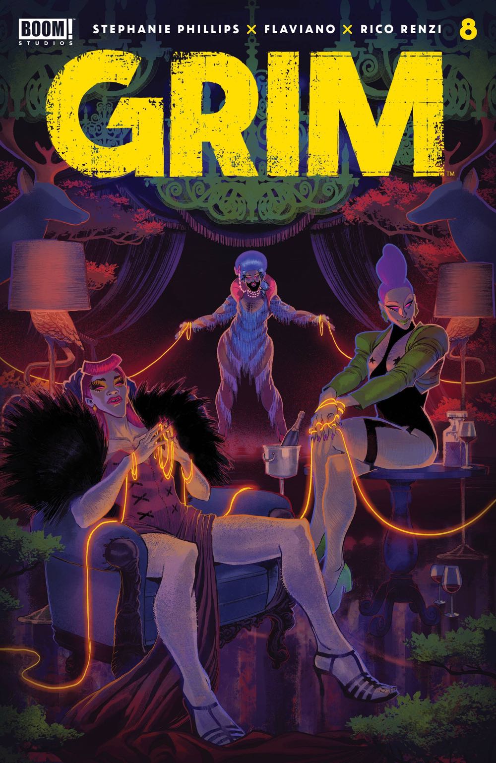 Grim - Boom! Studios (8 - Feb 2023) comic book collectible [Barcode 84428400856308011] - Main Image 1