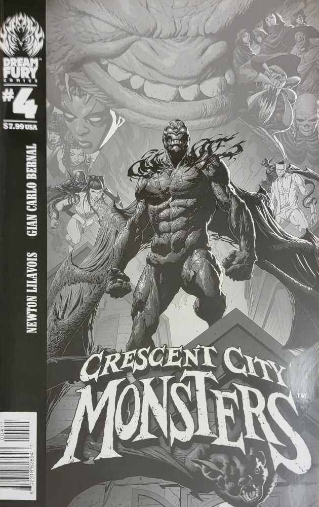 Crescent City Monsters  - Dream Fury Comics (4) comic book collectible [Barcode 60231862894700411] - Main Image 1